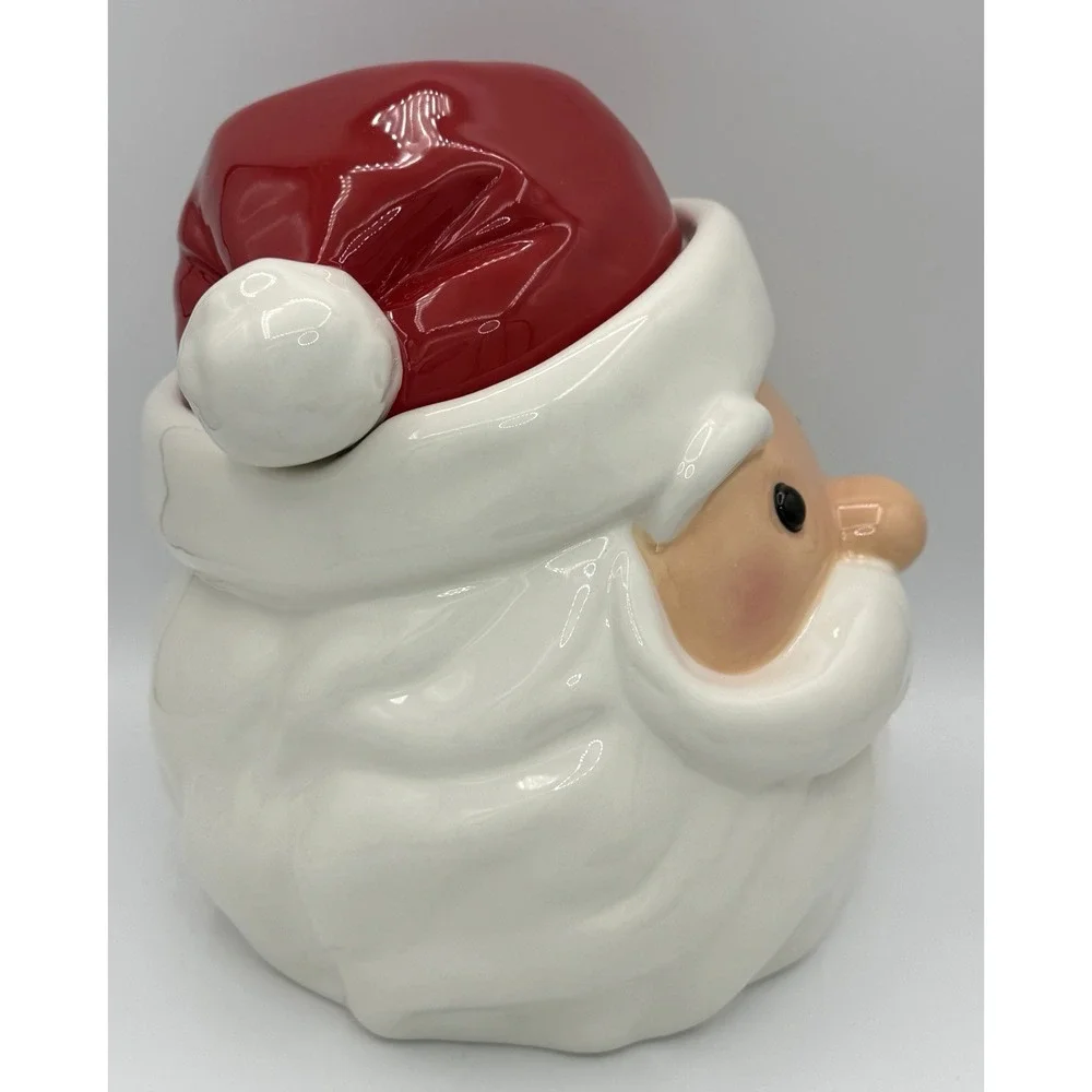 Pottery Barn Kids Santa Cookie Jar Rudolph the Red Nosed Reindeer Large EUC